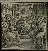An illustration from Emblemata v. cl. Andreae Alciati : cu imaginibus plerisque restitutis ad mentem auctoris (1618)
