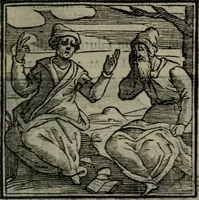 An illustration from Emblemata v. cl. Andreae Alciati : cu imaginibus plerisque restitutis ad mentem auctoris (1618)
