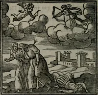 An illustration from Emblemata v. cl. Andreae Alciati : cu imaginibus plerisque restitutis ad mentem auctoris (1618)