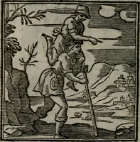 An illustration from Emblemata v. cl. Andreae Alciati : cu imaginibus plerisque restitutis ad mentem auctoris (1618)