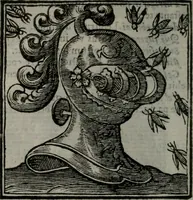 Picture 217 of 256 from Emblemata v. cl. Andreae Alciati : cu imaginibus plerisque restitutis ad mentem auctoris (1618), leaf 351
