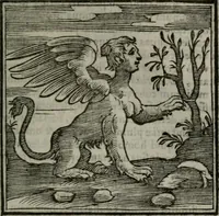 An illustration from Emblemata v. cl. Andreae Alciati : cu imaginibus plerisque restitutis ad mentem auctoris (1618)