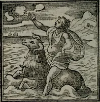 Picture 232 of 256 from Emblemata v. cl. Andreae Alciati : cu imaginibus plerisque restitutis ad mentem auctoris (1618), leaf 377