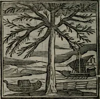 An illustration from Emblemata v. cl. Andreae Alciati : cu imaginibus plerisque restitutis ad mentem auctoris (1618)
