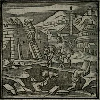 An illustration from Emblemata v. cl. Andreae Alciati : cu imaginibus plerisque restitutis ad mentem auctoris (1618)