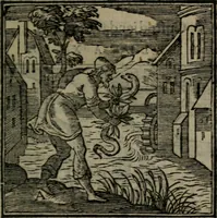 An illustration from Emblemata v. cl. Andreae Alciati : cu imaginibus plerisque restitutis ad mentem auctoris (1618)