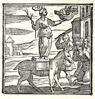 Picture 3 of 38 from Emblemata v. cl. Andreae Alciati : cu[m] imaginibus plerisque restitutis ad mentem auctoris (1618), leaf 72