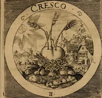 Picture 9 of 121 from Emblematum sacrorum prima[-secunda] pars : das ist, fünfftzig geistlicher in Kupffer gestochener Emblematum ausz der H. Schrifft von dem süssen Namen vnd Creutz Jesu Christi, erster[-ander] Theyl (1624), leaf 26