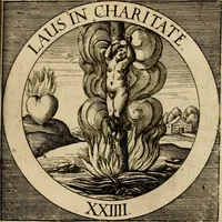 Picture 90 of 121 from Emblematum sacrorum prima[-secunda] pars : das ist, fünfftzig geistlicher in Kupffer gestochener Emblematum ausz der H. Schrifft von dem süssen Namen vnd Creutz Jesu Christi, erster[-ander] Theyl (1624), leaf 334