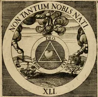 Picture 111 of 121 from Emblematum sacrorum prima[-secunda] pars : das ist, fünfftzig geistlicher in Kupffer gestochener Emblematum ausz der H. Schrifft von dem süssen Namen vnd Creutz Jesu Christi, erster[-ander] Theyl (1624), leaf 402