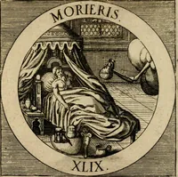 Picture 119 of 121 from Emblematum sacrorum prima[-secunda] pars : das ist, fünfftzig geistlicher in Kupffer gestochener Emblematum ausz der H. Schrifft von dem süssen Namen vnd Creutz Jesu Christi, erster[-ander] Theyl (1624), leaf 434