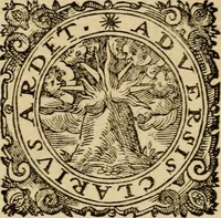 An illustration from Emblematum sacrorum prima[-secunda] pars : das ist, fünfftzig geistlicher in Kupffer gestochener Emblematum ausz der H. Schrifft von dem süssen Namen vnd Creutz Jesu Christi, erster[-ander] Theyl (1624)