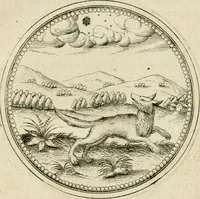 An illustration from Symbolorvm & emblematvm ex animalibvs qvadrvpedibvs desvmtorvm centvria altera (1595)