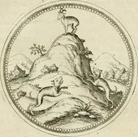 Picture 73 of 108 from Symbolorvm & emblematvm ex animalibvs qvadrvpedibvs desvmtorvm centvria altera (1595), leaf 152