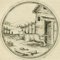An illustration from Symbolorvm & emblematvm ex animalibvs qvadrvpedibvs desvmtorvm centvria altera (1595)