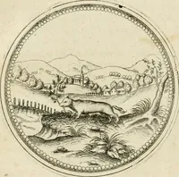 An illustration from Symbolorvm & emblematvm ex animalibvs qvadrvpedibvs desvmtorvm centvria altera (1595)