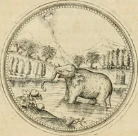 An illustration from Symbolorvm & emblematvm ex animalibvs qvadrvpedibvs desvmtorvm centvria altera (1595)