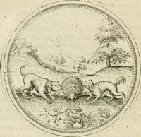 An illustration from Symbolorvm & emblematvm ex animalibvs qvadrvpedibvs desvmtorvm centvria altera (1595)