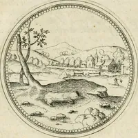 An illustration from Symbolorvm & emblematvm ex animalibvs qvadrvpedibvs desvmtorvm centvria altera (1595)