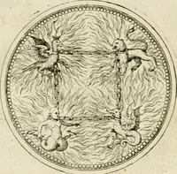 Picture 108 of 108 from Symbolorvm & emblematvm ex animalibvs qvadrvpedibvs desvmtorvm centvria altera (1595), leaf 216