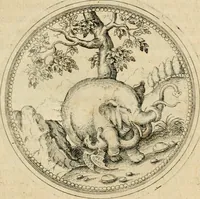 Picture 6 of 108 from Symbolorvm & emblematvm ex animalibvs qvadrvpedibvs desvmtorvm centvria altera (1595), leaf 22