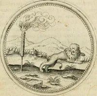 An illustration from Symbolorvm & emblematvm ex animalibvs qvadrvpedibvs desvmtorvm centvria altera (1595)