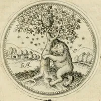 An illustration from Symbolorvm & emblematvm ex animalibvs qvadrvpedibvs desvmtorvm centvria altera (1595)