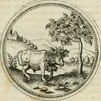 Picture 29 of 108 from Symbolorvm & emblematvm ex animalibvs qvadrvpedibvs desvmtorvm centvria altera (1595), leaf 68