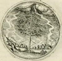 An illustration from Symbolorvm & emblematvm ex re herbaria desvmtorvm centvria vna (1590)
