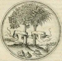 An illustration from Symbolorvm & emblematvm ex re herbaria desvmtorvm centvria vna (1590)