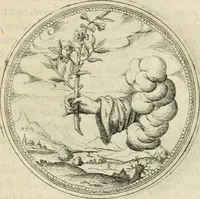 An illustration from Symbolorvm & emblematvm ex re herbaria desvmtorvm centvria vna (1590)