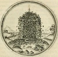 An illustration from Symbolorvm & emblematvm ex re herbaria desvmtorvm centvria vna (1590)