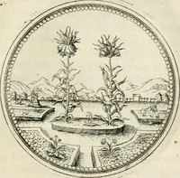 An illustration from Symbolorvm & emblematvm ex re herbaria desvmtorvm centvria vna (1590)