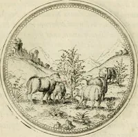 An illustration from Symbolorvm & emblematvm ex re herbaria desvmtorvm centvria vna (1590)