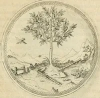 An illustration from Symbolorvm & emblematvm ex re herbaria desvmtorvm centvria vna (1590)