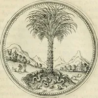 An illustration from Symbolorvm & emblematvm ex re herbaria desvmtorvm centvria vna (1590)