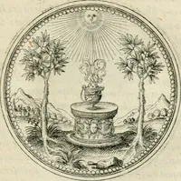 An illustration from Symbolorvm & emblematvm ex re herbaria desvmtorvm centvria vna (1590)