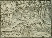 Picture 75 of 230 from Emblemes d'Alciat : en latin et francois vers povr vers (1574), leaf 101