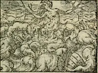An illustration from Emblemes d'Alciat : en latin et francois vers povr vers (1574)