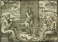 Picture 103 of 230 from Emblemes d'Alciat : en latin et francois vers povr vers (1574), leaf 140