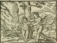 An illustration from Emblemes d'Alciat : en latin et francois vers povr vers (1574)