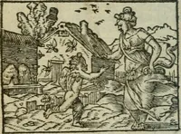 An illustration from Emblemes d'Alciat : en latin et francois vers povr vers (1574)