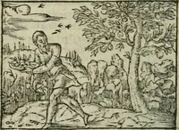 An illustration from Emblemes d'Alciat : en latin et francois vers povr vers (1574)