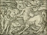 An illustration from Emblemes d'Alciat : en latin et francois vers povr vers (1574)