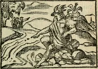 Picture 13 of 230 from Emblemes d'Alciat : en latin et francois vers povr vers (1574), leaf 24