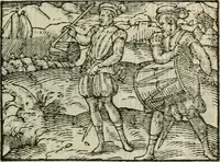 An illustration from Emblemes d'Alciat : en latin et francois vers povr vers (1574)