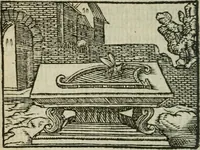 An illustration from Emblemes d'Alciat : en latin et francois vers povr vers (1574)