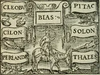Picture 197 of 230 from Emblemes d'Alciat : en latin et francois vers povr vers (1574), leaf 287