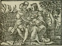 An illustration from Emblemes d'Alciat : en latin et francois vers povr vers (1574)