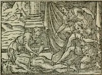 An illustration from Emblemes d'Alciat : en latin et francois vers povr vers (1574)